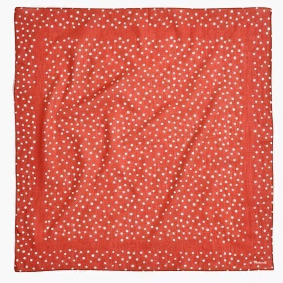 New!‎ Madewell bandana. Color: Faded Rust - Picture 2 of 16